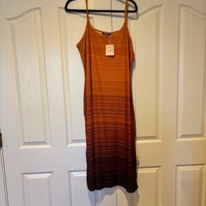 BloomChic U Neck Ombre Adjustable Straps Dress 14/16 1X